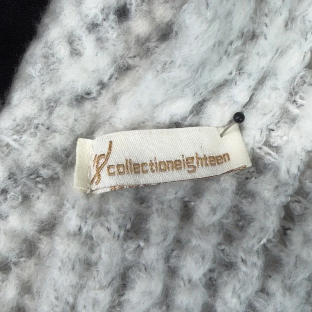 Collection Eighteen Knit Scarf Cream Winter Fashion‎ Lightweight Warm Women
